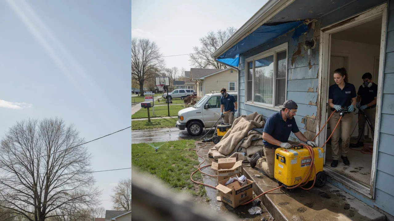 Basement Flood Cleanup in Boswell, IN near me